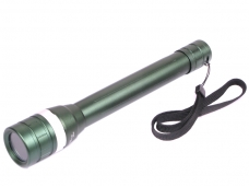Power Style CREE LED 180 Lumens 3-Modes Zoom Dimmer Led Flashlight (Green)
